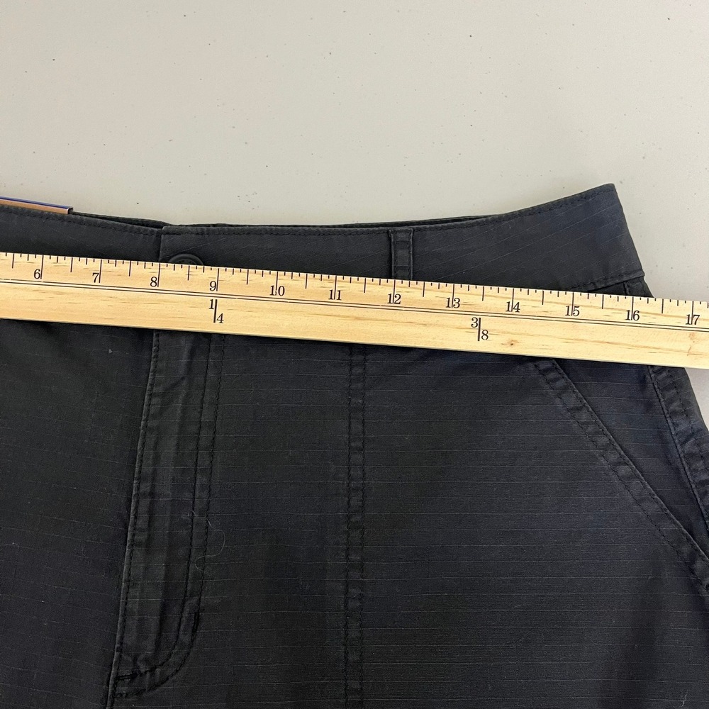 Eddie Bauer Womens Black Ripstop Utility Shorts Size 10 1849046 5" Inseam NEW - Picture 11 of 14